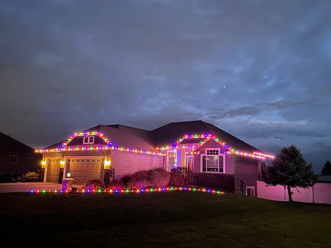 Wonderful Christmas Light Installation 🎄✨